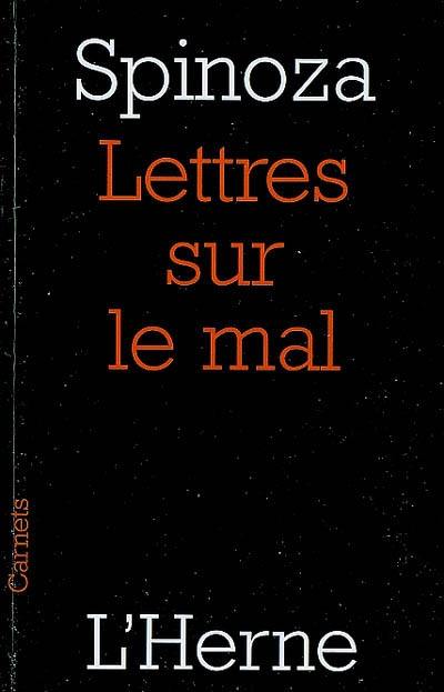 Lettres sur le mal : et sur quelques autres sujets