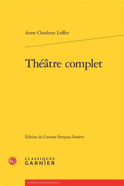 Théâtre complet