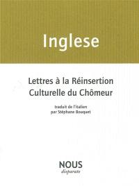 Lettres à la réinsertion culturelle du chômeur. Mes cahiers de poèmes