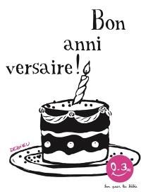 Bon anniversaire !