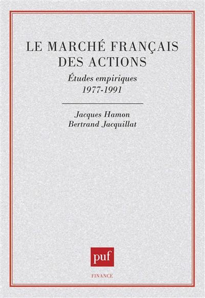 Le Marché français des actions