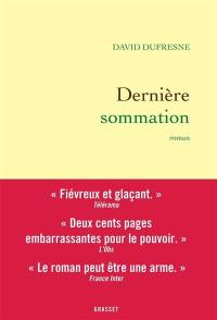 Dernière sommation