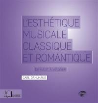 L'esthétique musicale classique et romantique : de Kant à Wagner