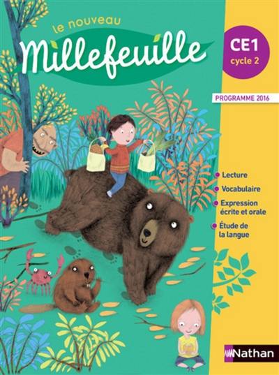 Le nouveau Millefeuille CE1, cycle 2 : programme 2016