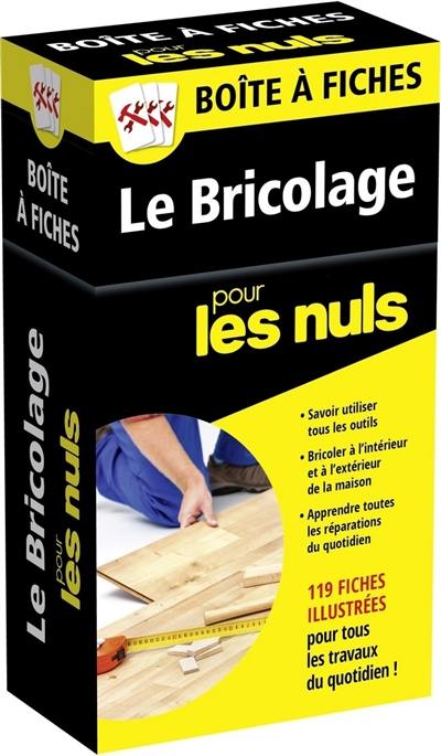 Le bricolage pour les nuls : boîte à fiches