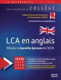 LCA en anglais : réussir la nouvelle épreuve de l'iECN : iECN 2017-2018-2019