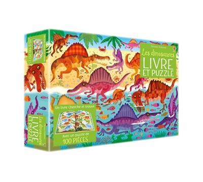 Les dinosaures : livre et puzzle Les dinosaures : livre et puzzle
