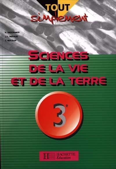 Sciences de la vie et de la terre, 3e