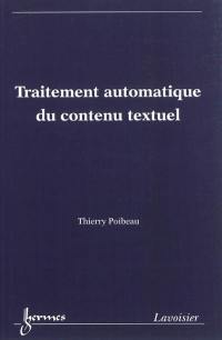 Traitement automatique du contenu textuel