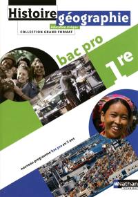 Histoire géographie, 1re bac pro : nouveau programme 2009 bac pro en 3 ans