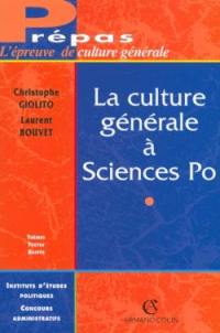 La culture générale à Sciences Po