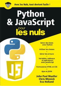 Python & JavaScript pour les nuls