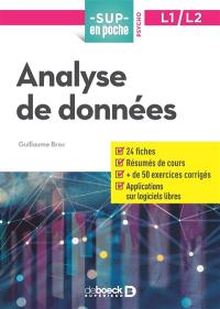 Analyse de données, L1, L2