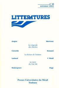 Littératures, n° 45