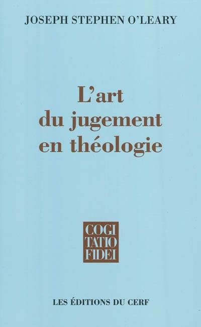 L'art du jugement en théologie