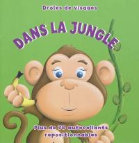 Dans la jungle : plus de 70 autocollants repositionnables