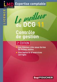 Le meilleur du DCG 11, contrôle de gestion : licence