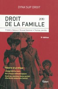 Droit de la famille : 2010