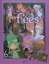 Les fées : 6 puzzles 24 pièces