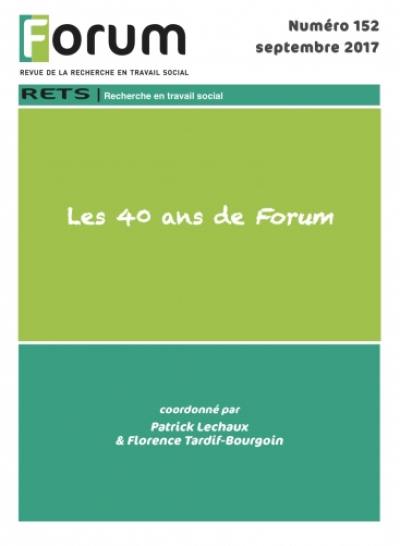 Forum, n° 152. Les 40 ans de Forum