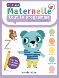 Découvertes maternelle, tout le programme : moyenne section, 4-5 ans