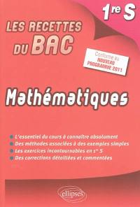 Mathématiques, première S : conforme au nouveau programme