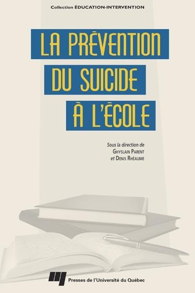 La prévention du suicide à l'école