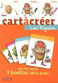 Les rigolos : crée ton jeu de 7 familles 100% perso !