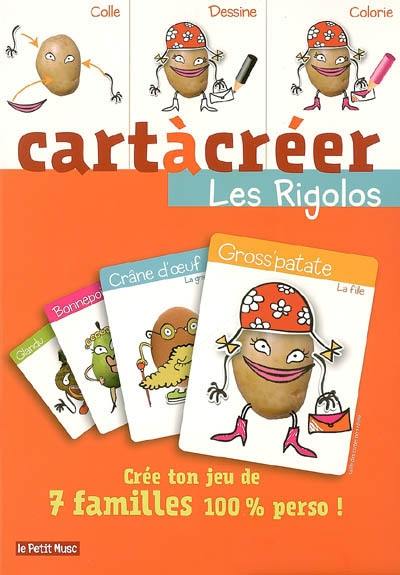 Les rigolos : crée ton jeu de 7 familles 100% perso !