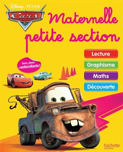 Cars, maternelle petite section 3-4 ans