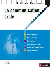 La communication orale