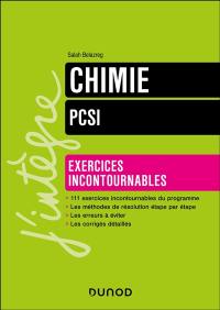 Chimie PCSI : exercices incontournables