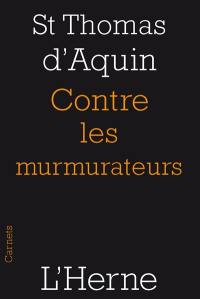 Contre les murmurateurs (1270). Contre les gentils