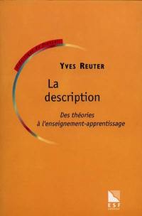 La description : des théories à l'enseignement-apprentissage