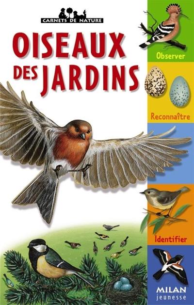 Oiseaux des jardins : observer, reconnaître, identifier