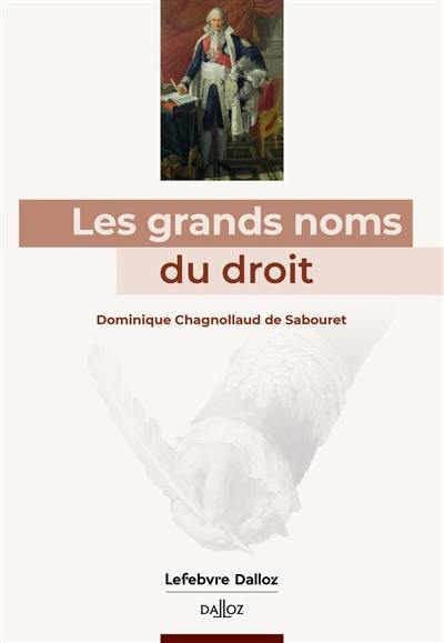 Les grands noms du droit