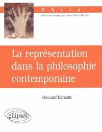 La représentation dans la philosophie contemporaine