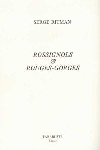 Rossignols et rouges-gorges