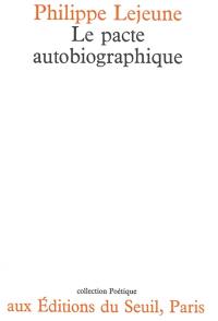 Le pacte autobiographique