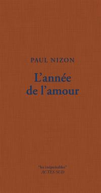 L'année de l'amour