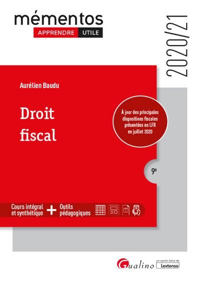 Droit fiscal : 2020-2021