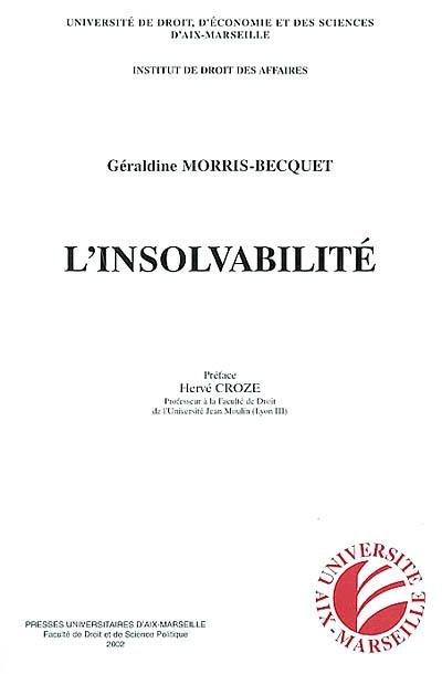 L'insolvabilité