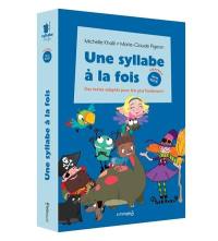 Une syllabe à la fois, coffret série bleue : des textes adaptés pour lire plus facilement !