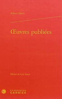 Oeuvres publiées