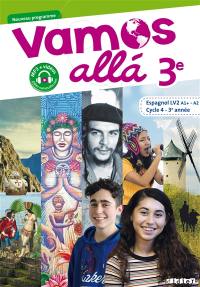 Vamos alla 3e, espagnol LV2 A1+-A2, cycle 4, 3e année : nouveau programme