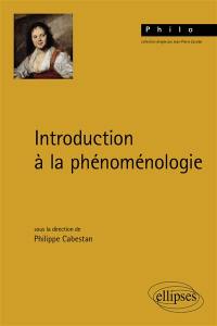 Introduction à la phénoménologie