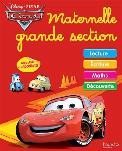 Cars, maternelle grande section, 5-6 ans