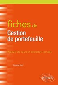 Fiches de gestion de portefeuille : rappels de cours et exercices corrigés