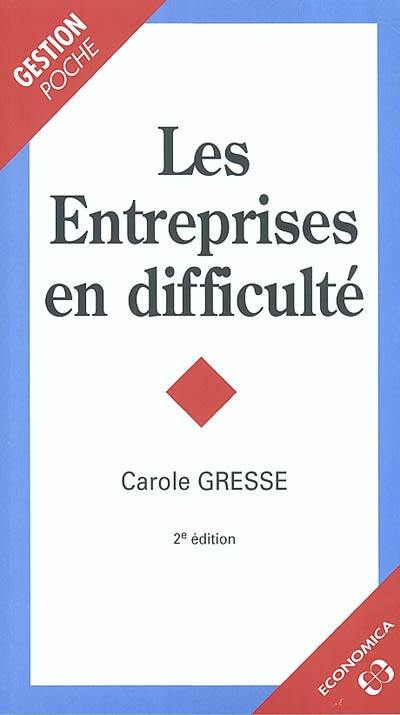 Les entreprises en difficulté