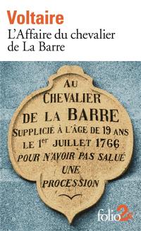 L'affaire du chevalier de La Barre. L'affaire Lally